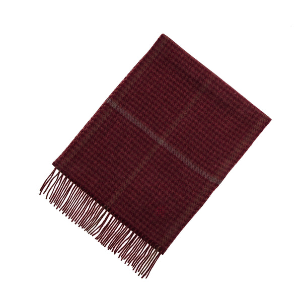 Yak Wool Houndstooth Scarf