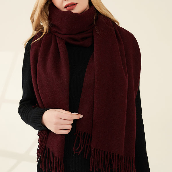 Shokay Luxe Wine Shawl