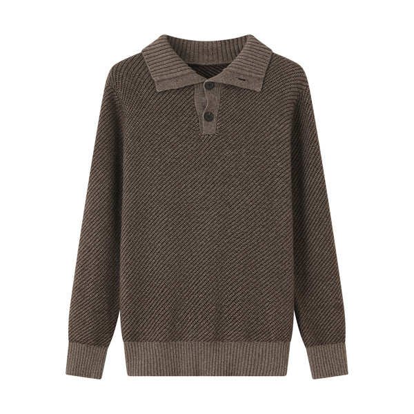 Stay warm and stylish with the Men's Shambala Half High Collar Yak Wool Pullover. Crafted from luxurious yak wool, this pullover offers exceptional softness, warmth, and a modern high collar design perfect for cooler weather.