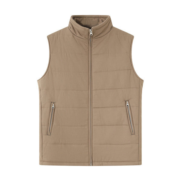 Elevate your winter wardrobe with the Men's Grassland Quilted Yak Wool Vest. Made from premium yak wool, this quilted vest offers superior warmth and style for cold weather. Available in multiple sizes. Perfect for layering or as an outer piece for versatile, cozy styling.